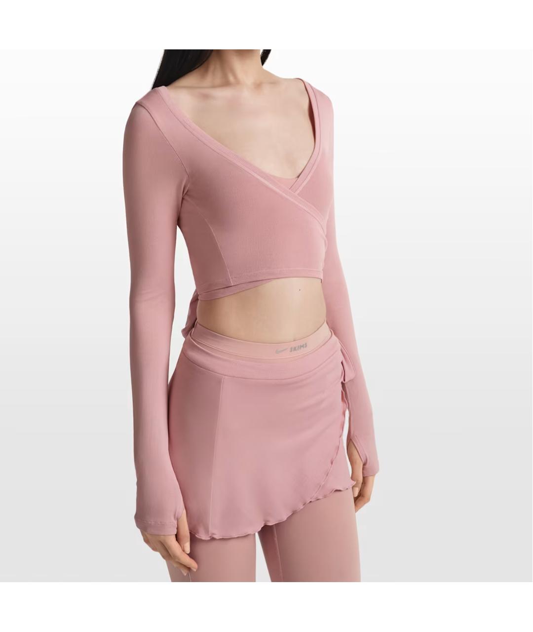 NIKE Розовая юбка-шорты, фото 5