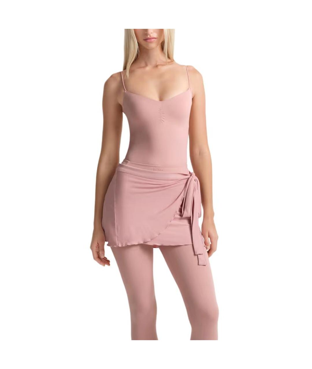 NIKE Розовая полиэстеровая футболка, фото 1