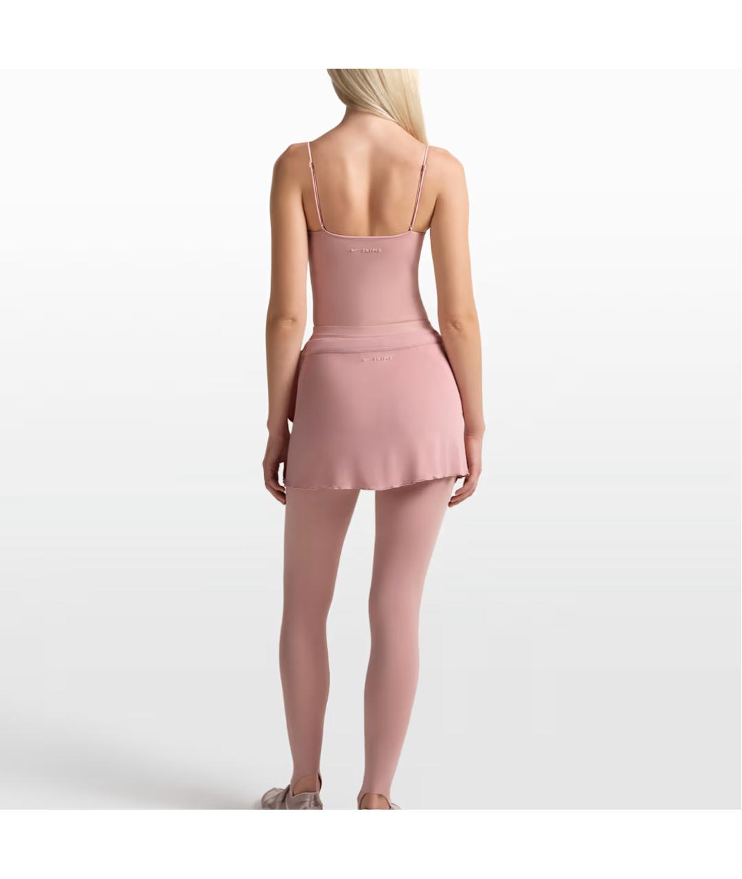 NIKE Розовая полиэстеровая футболка, фото 4