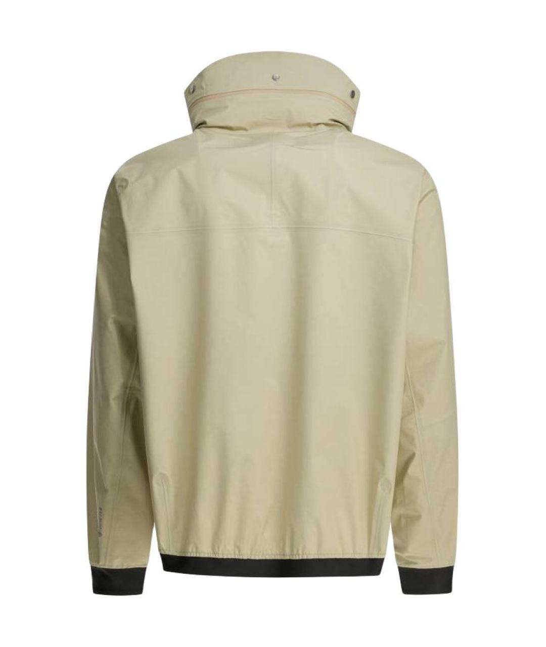 STONE ISLAND Бежевая полиамидовая куртка, фото 2