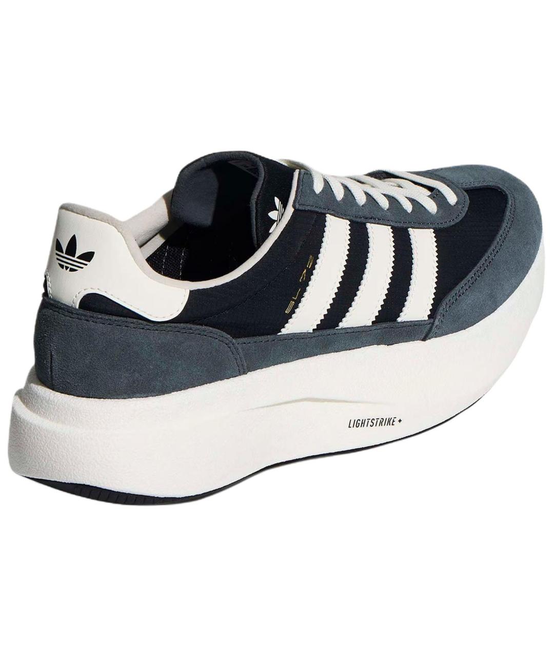 ADIDAS Серые замшевые кроссовки, фото 4