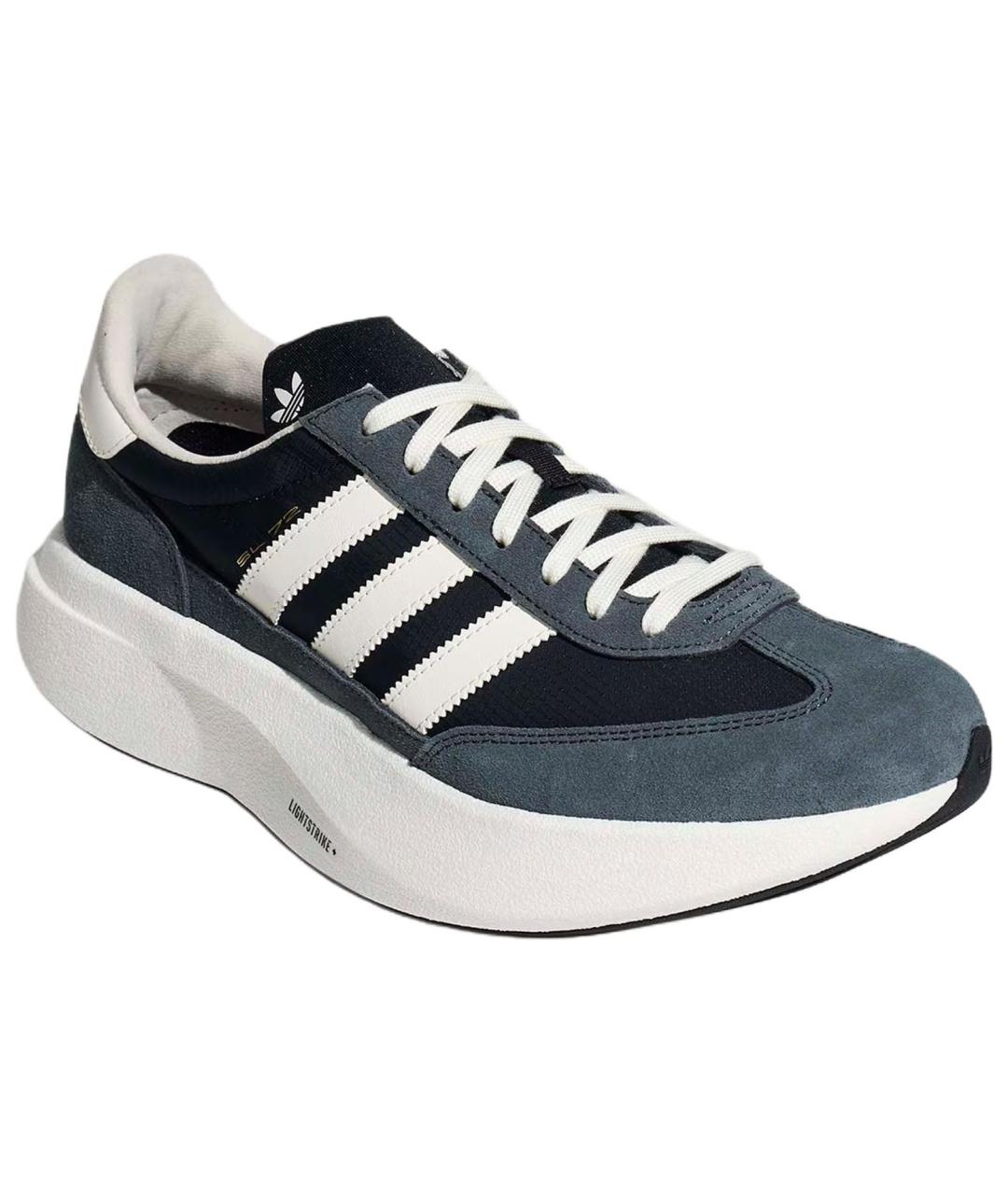 ADIDAS Серые замшевые кроссовки, фото 3