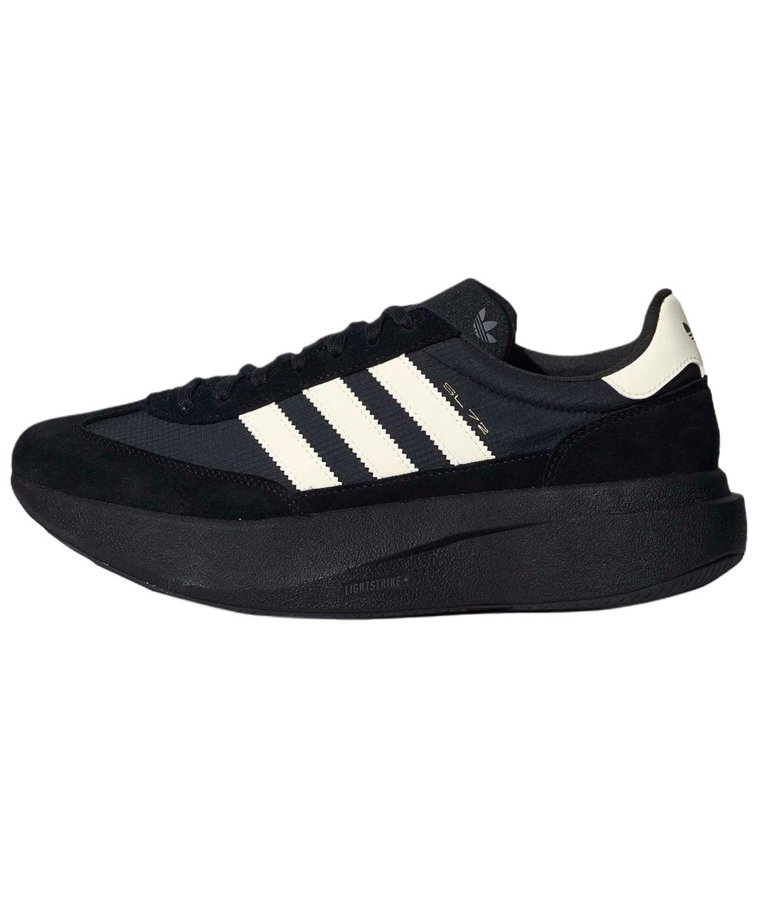 ADIDAS Черные текстильные кроссовки, фото 2