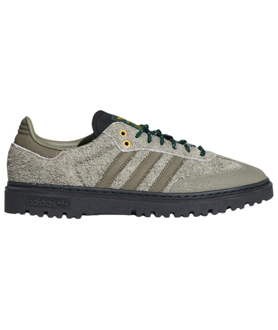 ADIDAS Серые замшевые кеды, фото 1