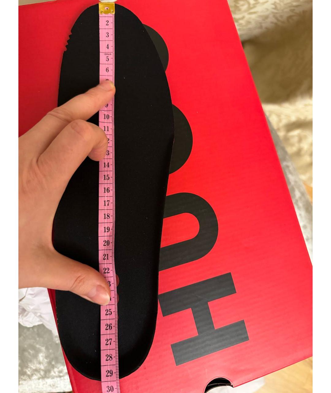 HUGO Темно-синие низкие кроссовки / кеды из искусственной кожи, фото 5