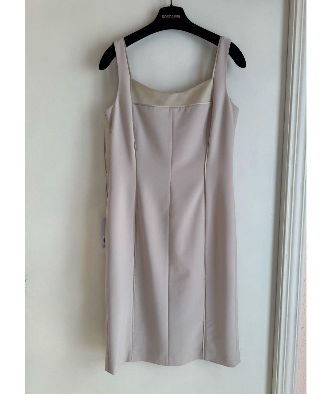 PHILOSOPHY Бежевое коктейльное платье, фото 5