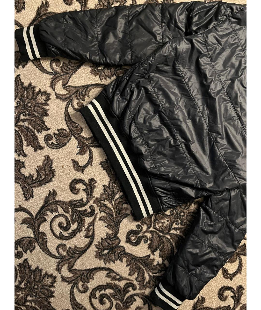 DOLCE&GABBANA Черная полиамидовая куртка, фото 8