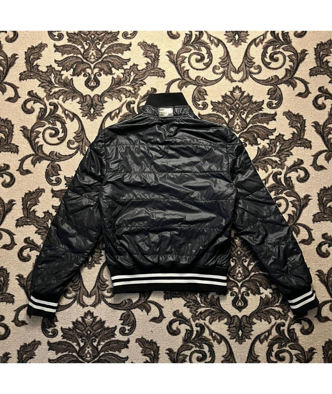 DOLCE&GABBANA Черная полиамидовая куртка, фото 2