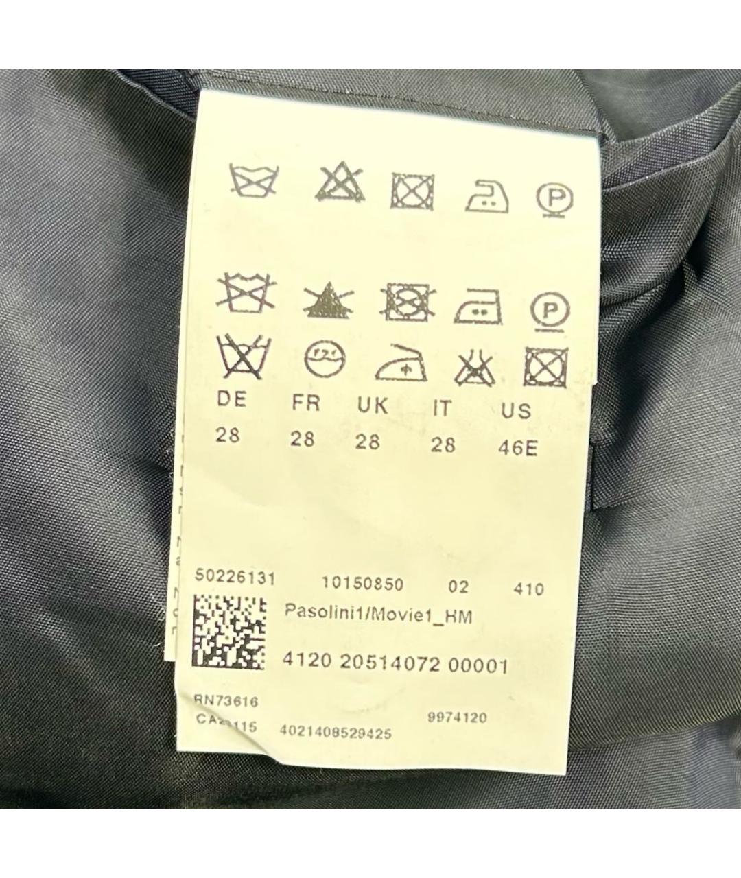 HUGO BOSS Черный шерстяной пиджак, фото 5