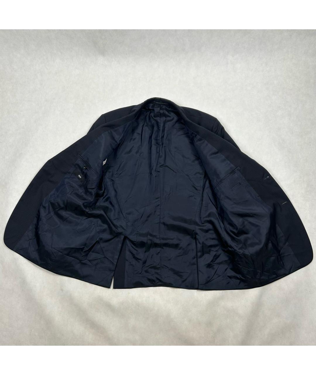 HUGO BOSS Черный шерстяной пиджак, фото 3