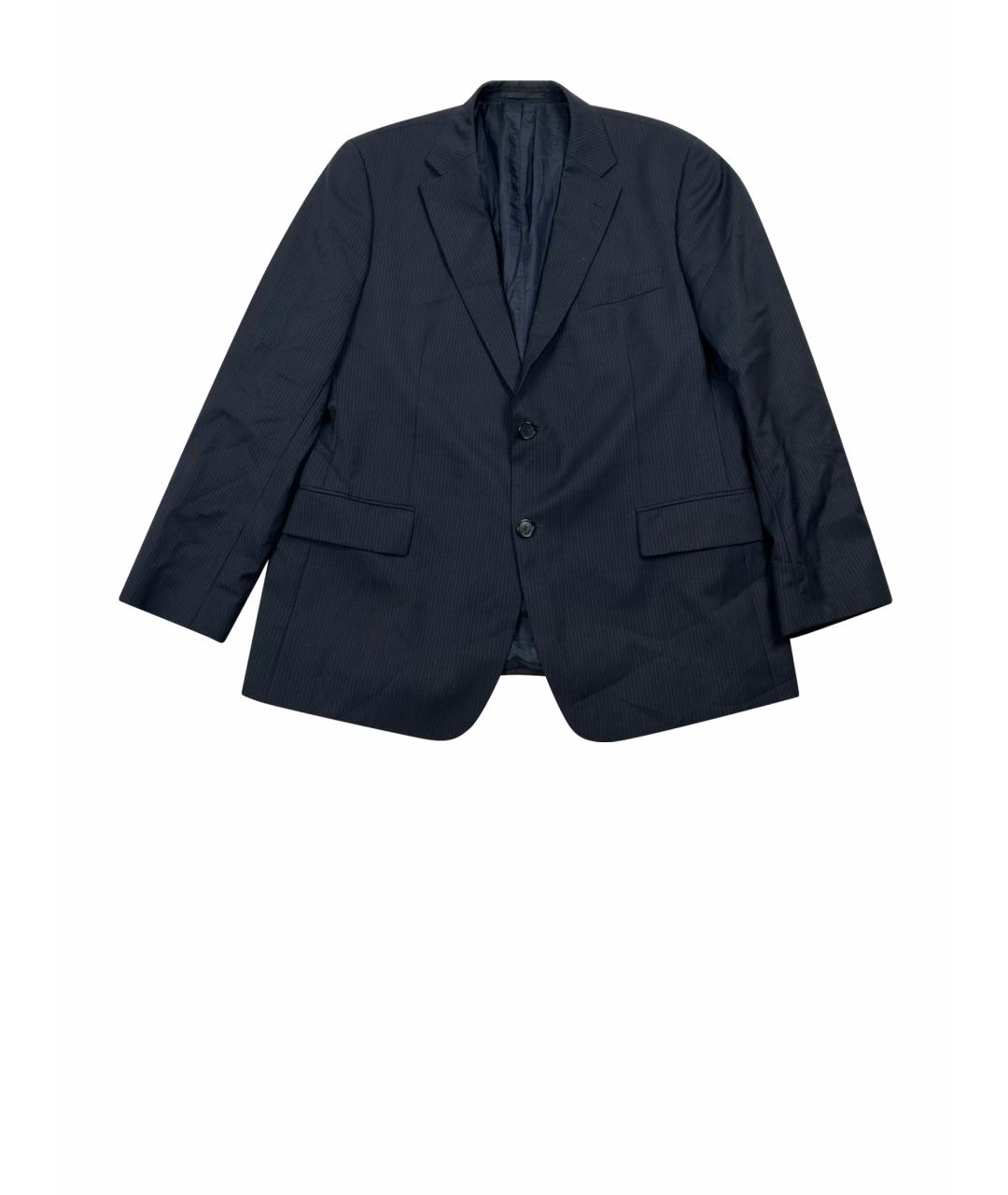 HUGO BOSS Черный шерстяной пиджак, фото 1