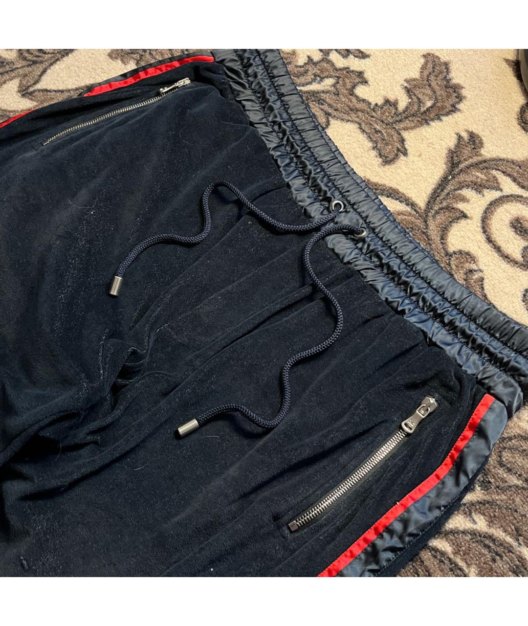 DOLCE&GABBANA Черные хлопковые повседневные брюки, фото 6