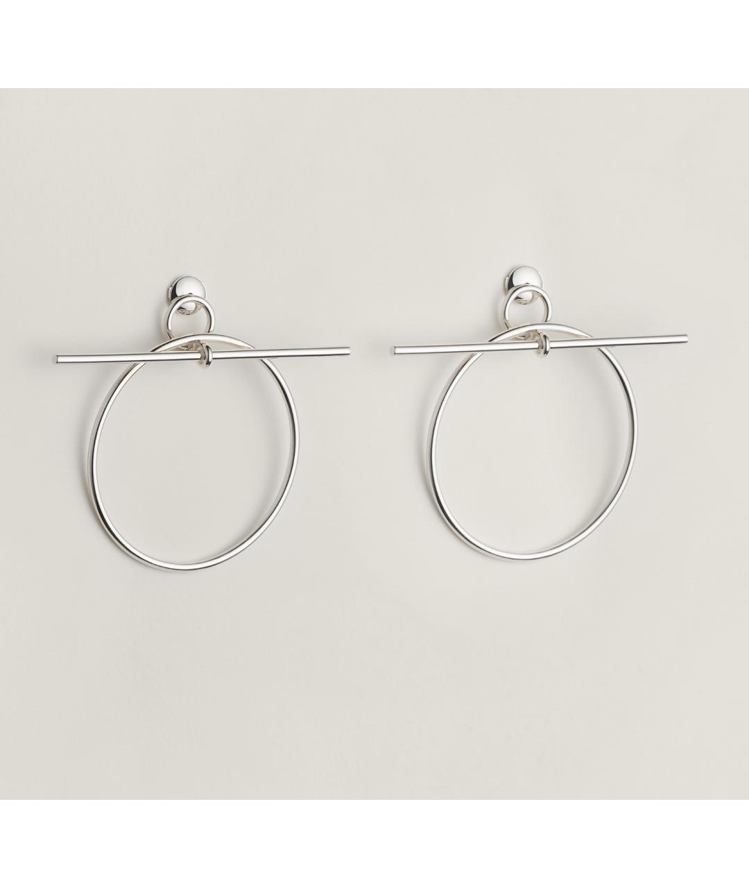 HERMES Серебряные серебряные серьги, фото 5