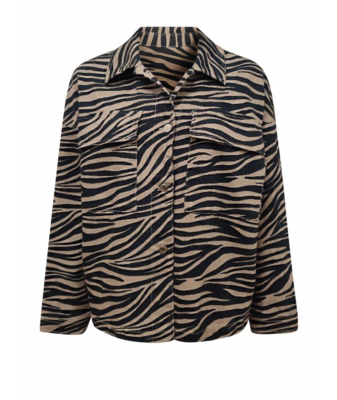 MAX&CO Коричневая деним куртка, фото 1