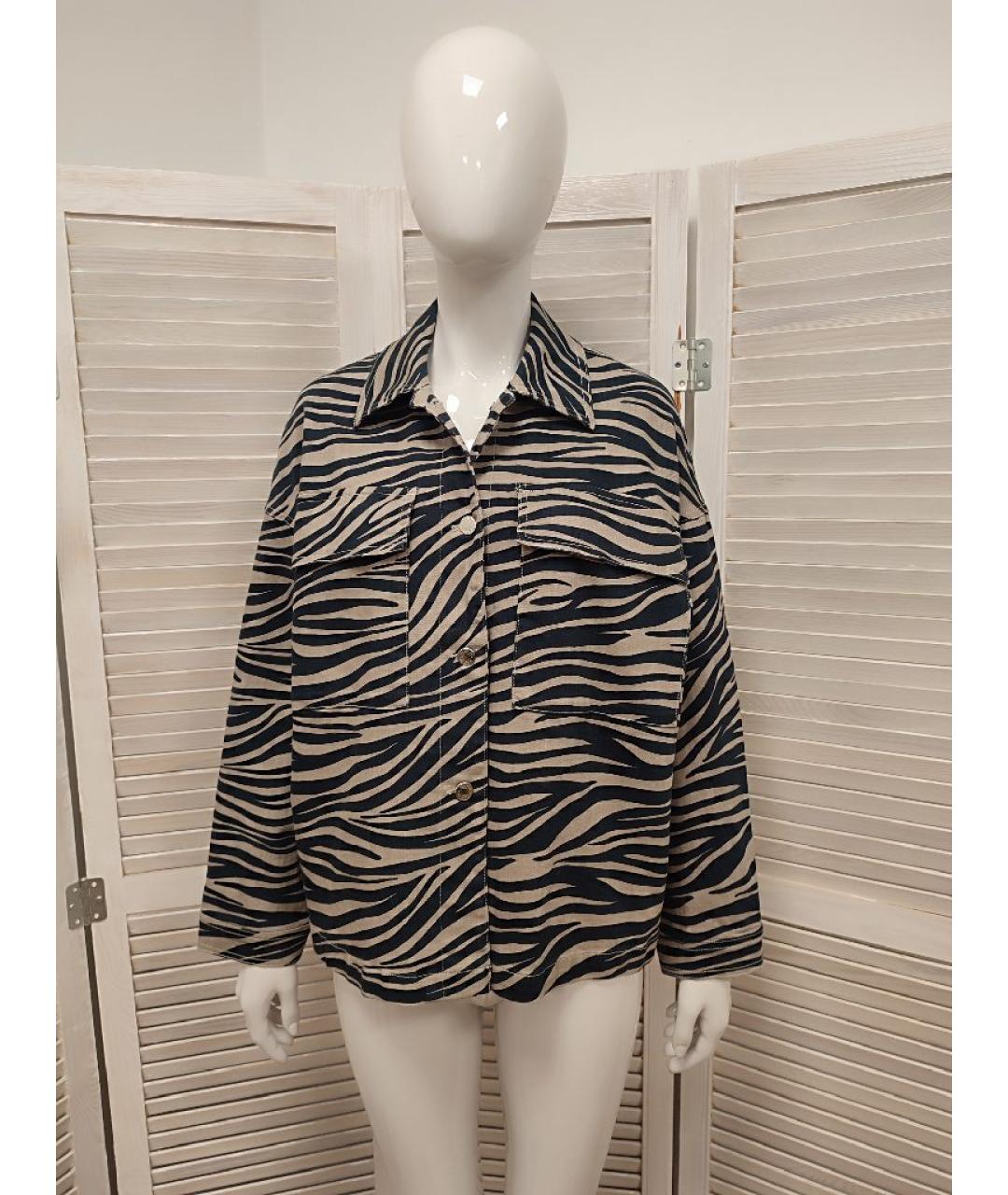 MAX&CO Коричневая деним куртка, фото 10