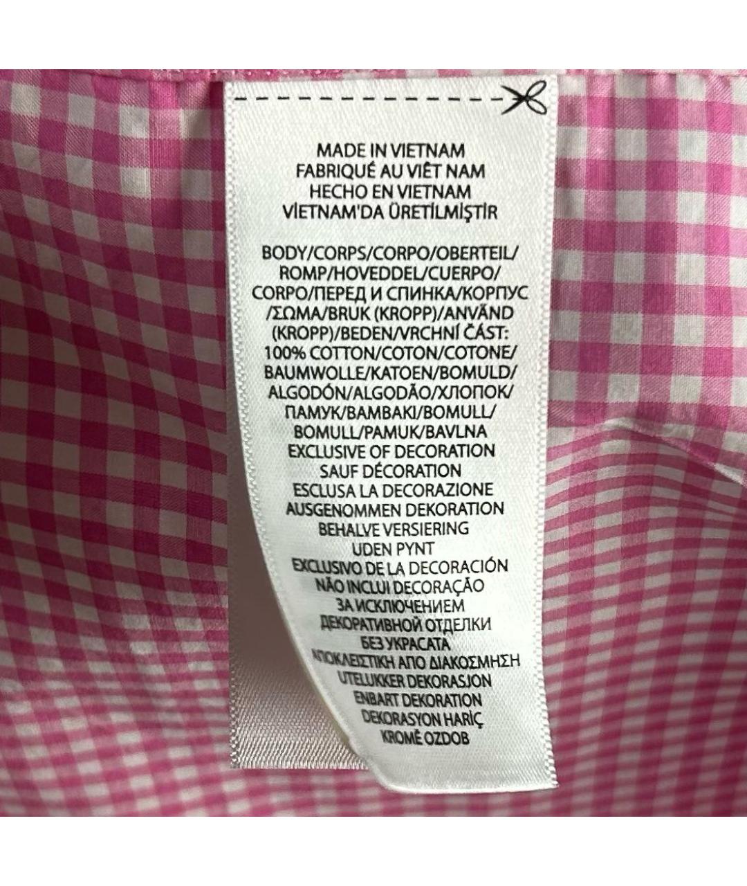 POLO RALPH LAUREN Розовая хлопковая кэжуал рубашка, фото 4