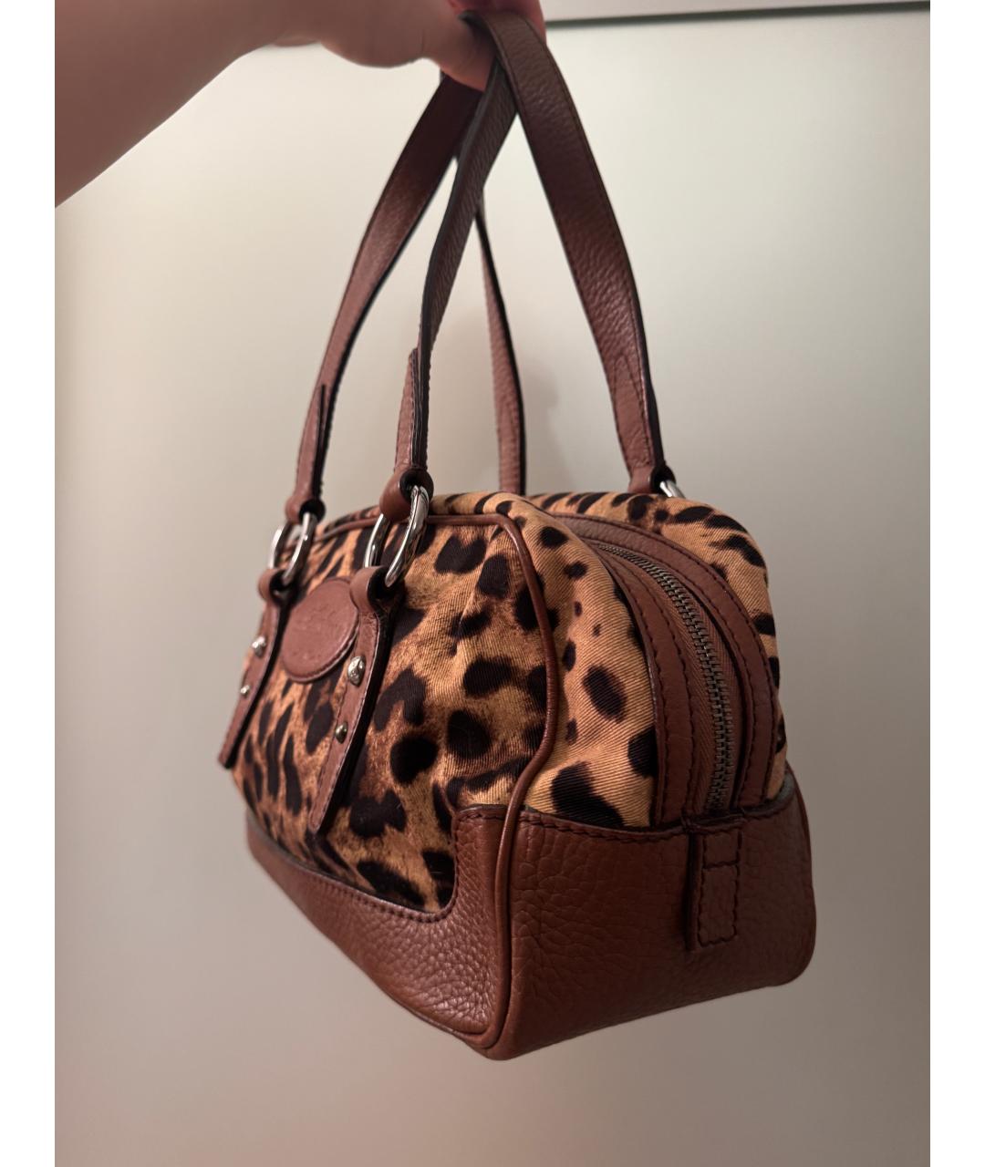 DOLCE&GABBANA Тканевая сумка с короткими ручками, фото 2