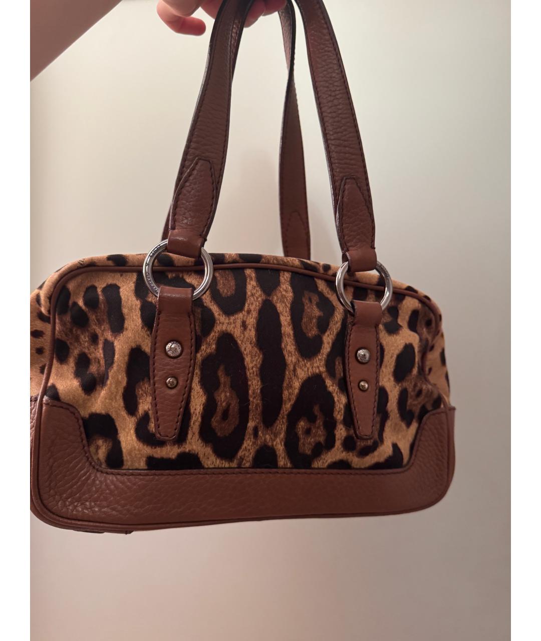 DOLCE&GABBANA Тканевая сумка с короткими ручками, фото 3