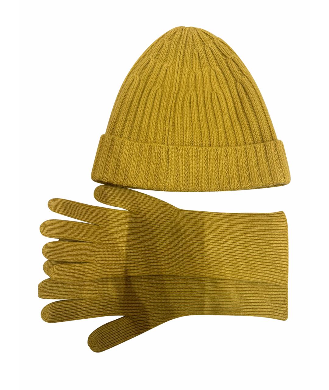 12 STOREEZ Горчичная шерстяная шапка, фото 1