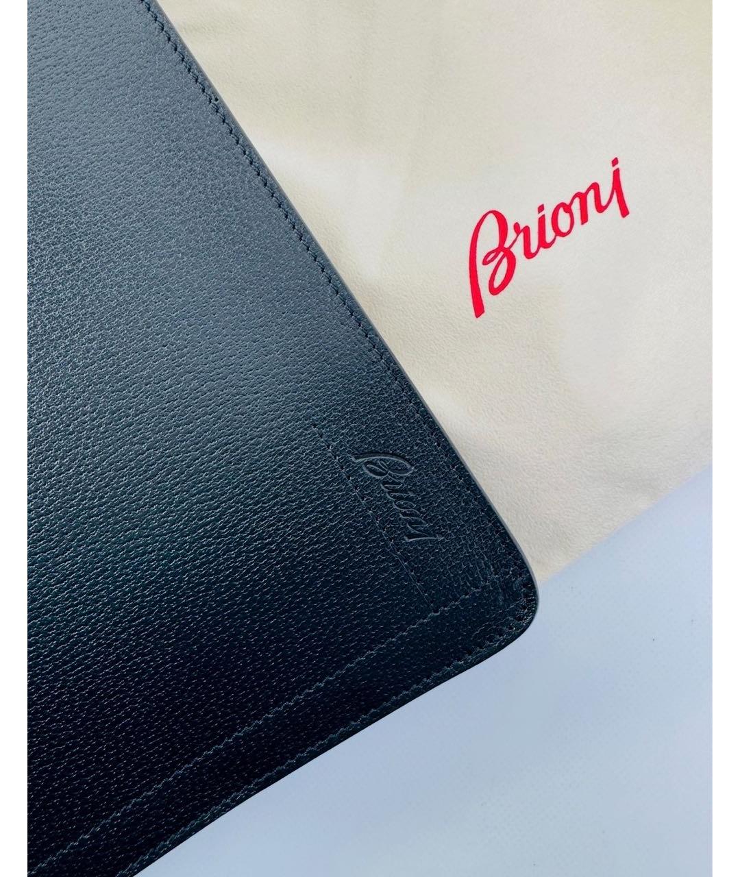 BRIONI Черная папка для документов, фото 7