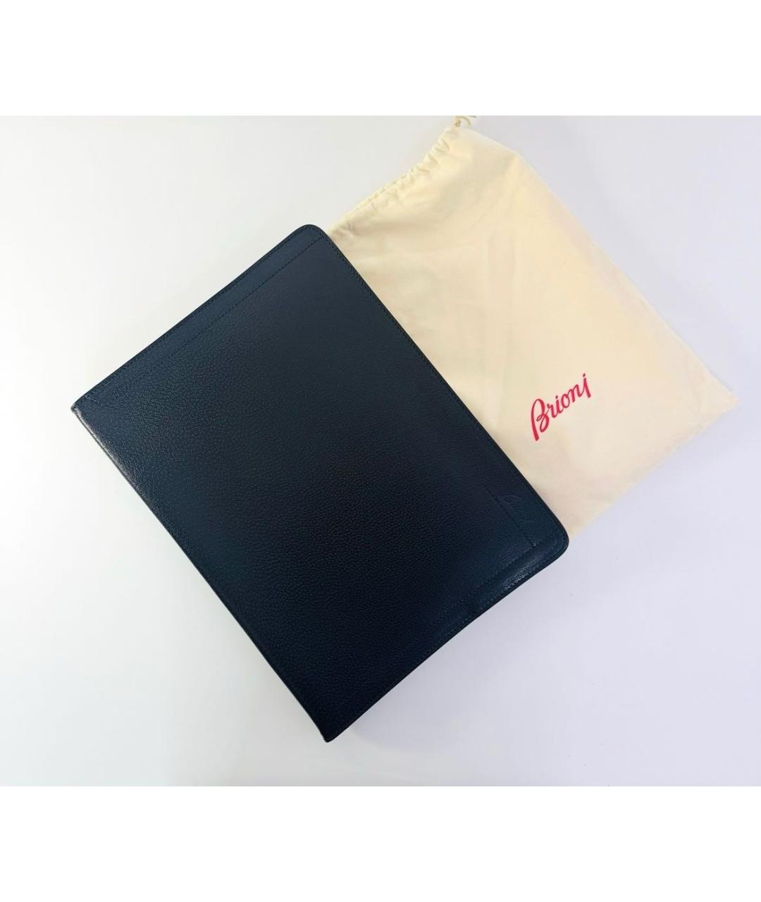 BRIONI Черная папка для документов, фото 8