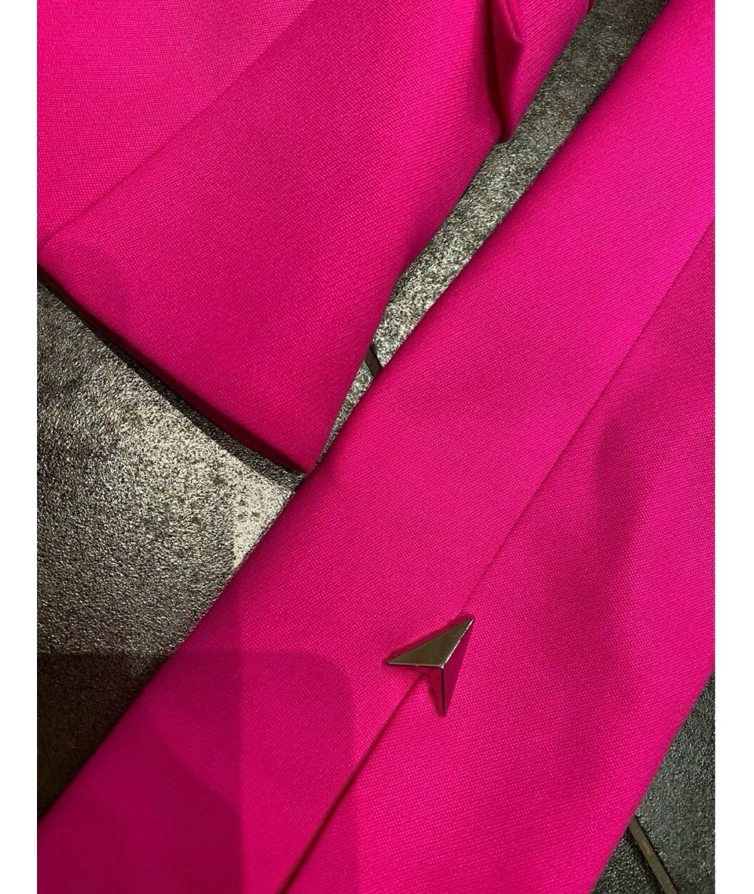 MUGLER Фуксия шерстяной жакет/пиджак, фото 4