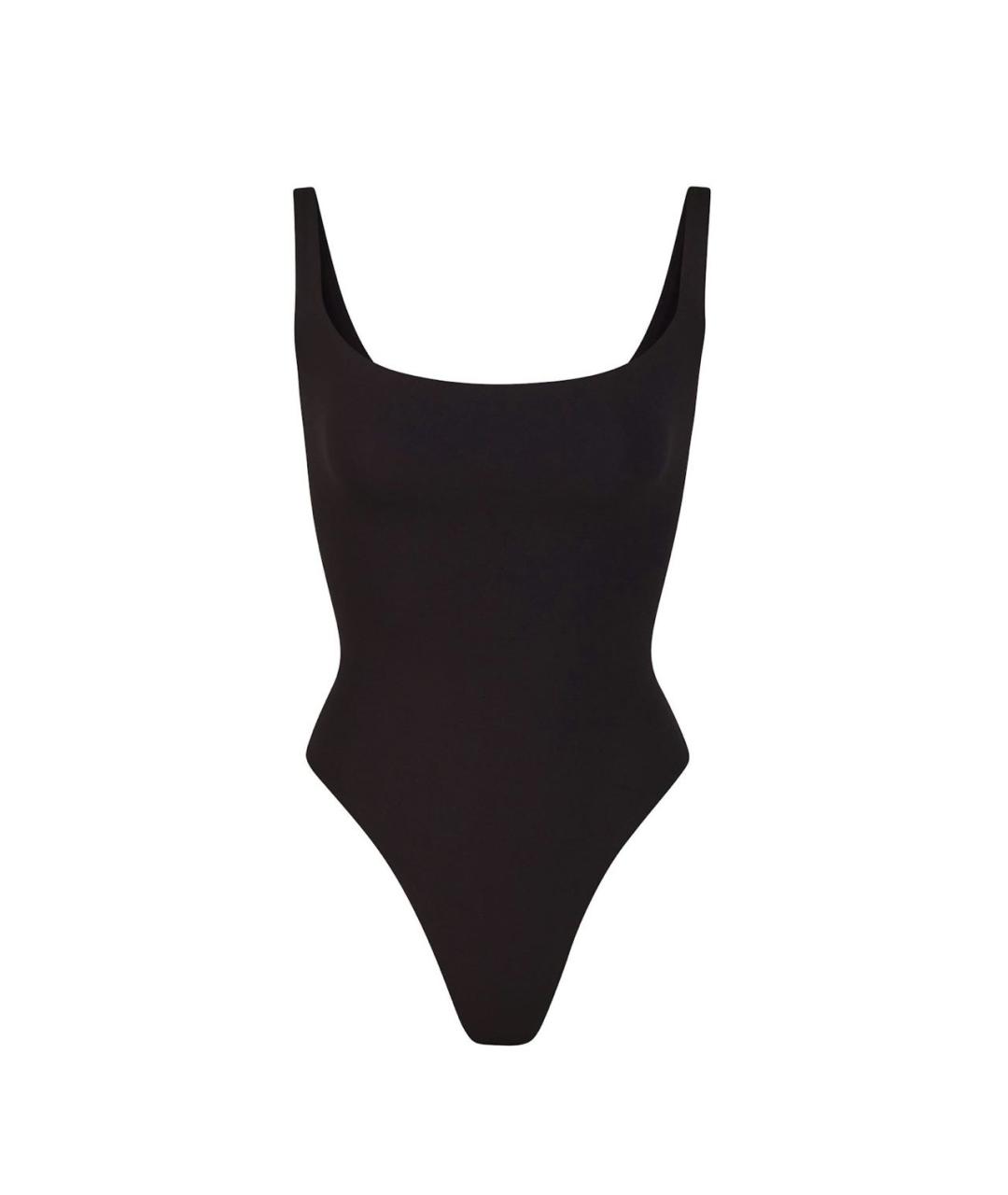 SKIMS Черное полиамидовое боди, фото 1