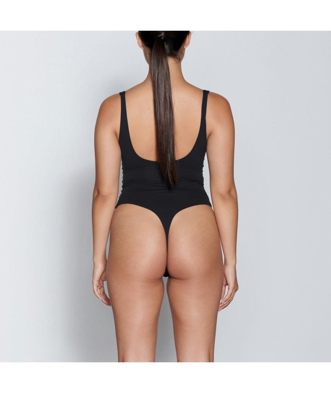 SKIMS Черное полиамидовое боди, фото 4