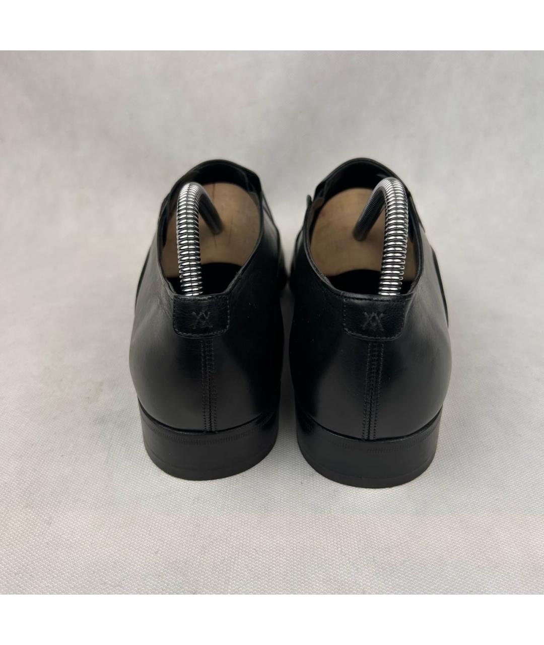 ARTIOLI Черные кожаные туфли, фото 3