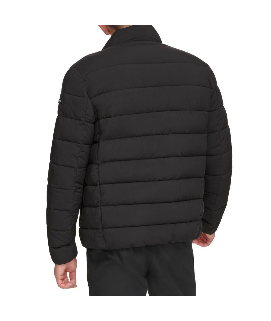 CALVIN KLEIN Черный полиэстеровый пуховик, фото 3