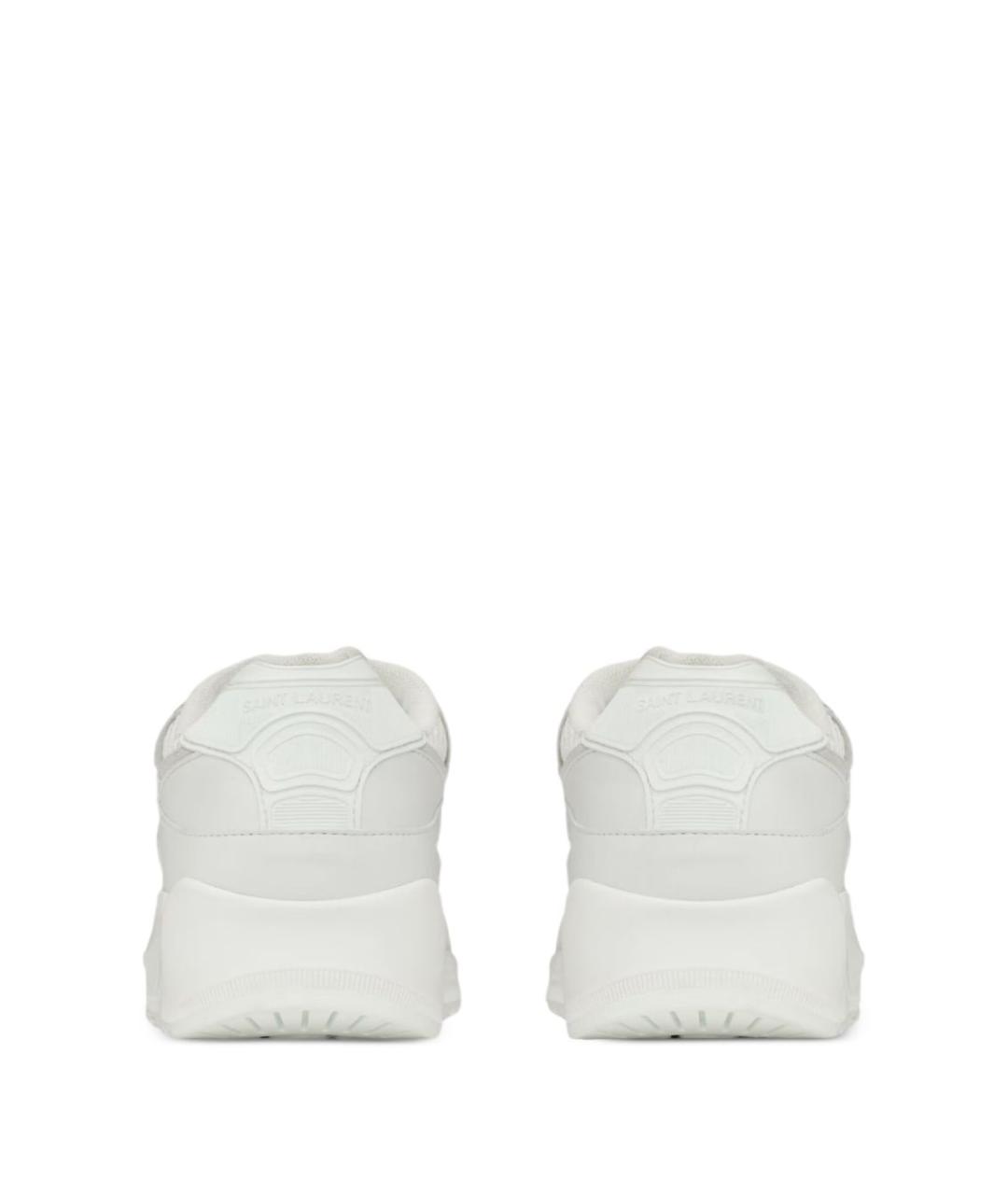 SAINT LAURENT Белые низкие кроссовки / кеды, фото 3
