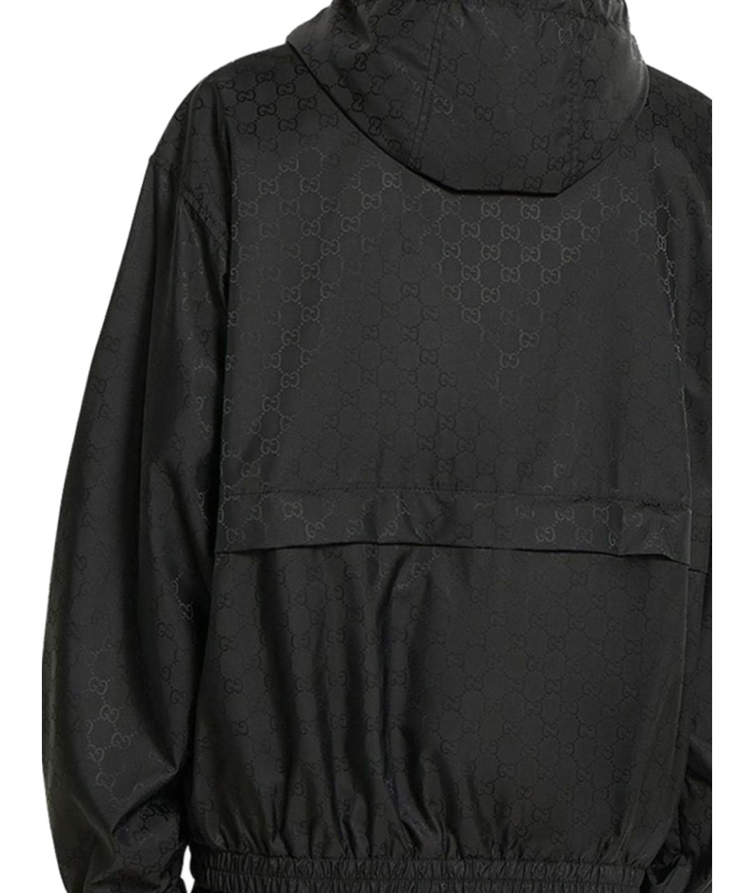GUCCI Черная полиамидовая куртка, фото 3