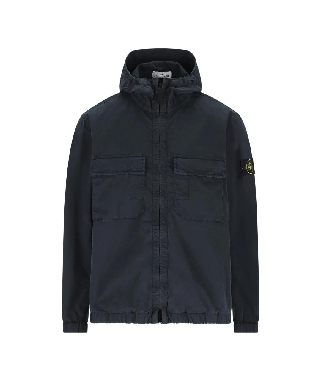 STONE ISLAND Синяя хлопковая куртка, фото 1