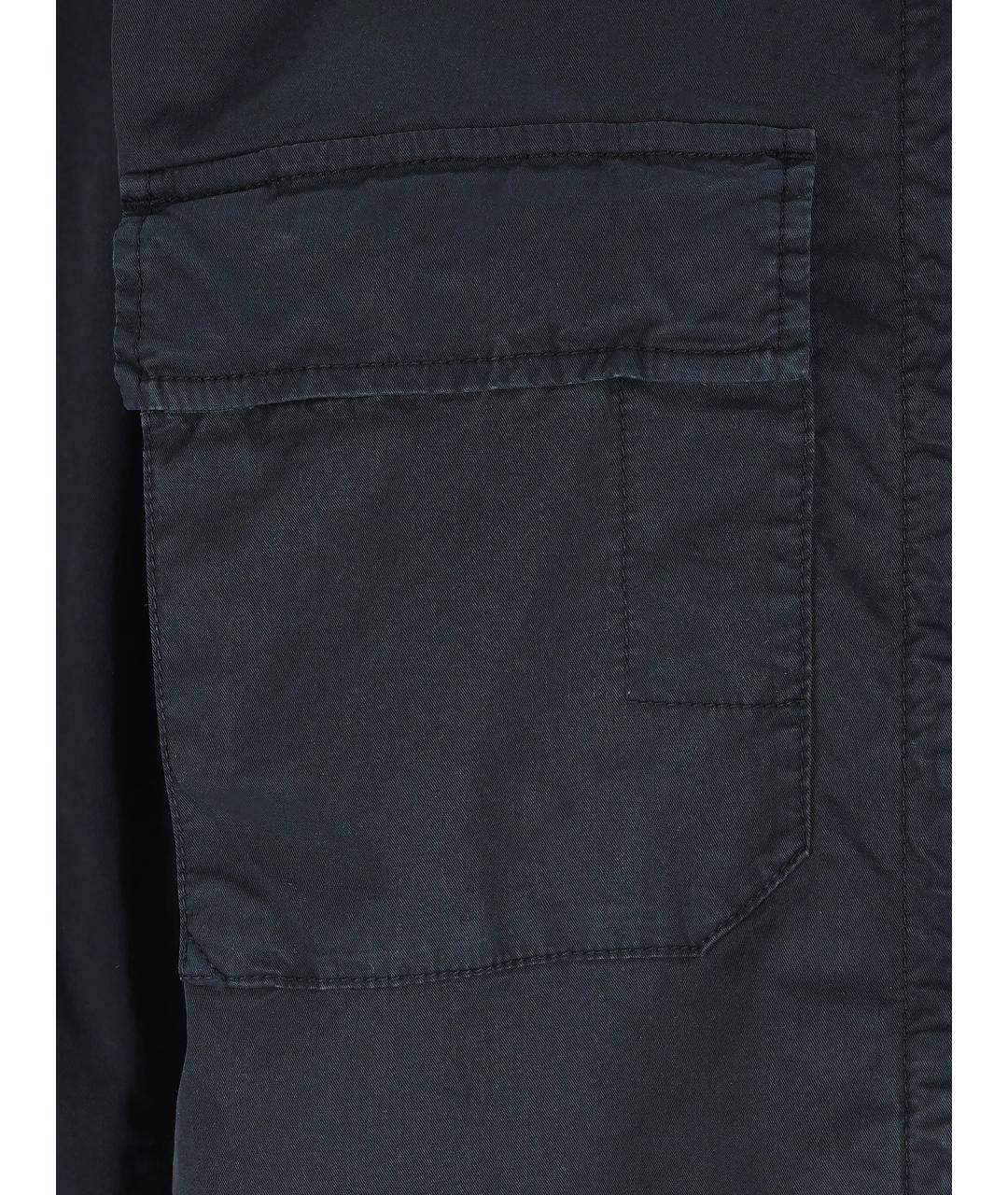 STONE ISLAND Синяя хлопковая куртка, фото 3