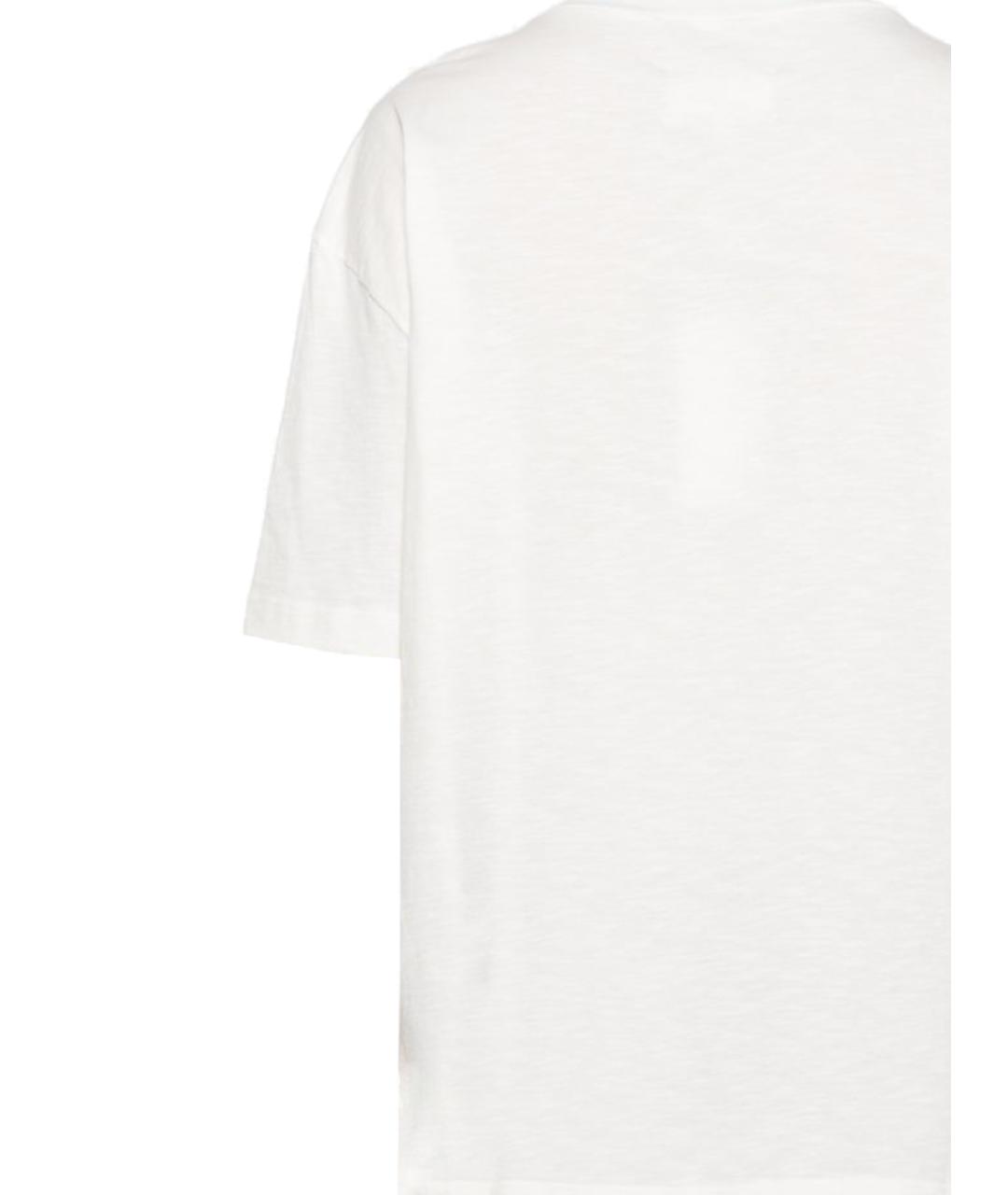 MAISON MARGIELA Бежевая хлопковая футболка, фото 3