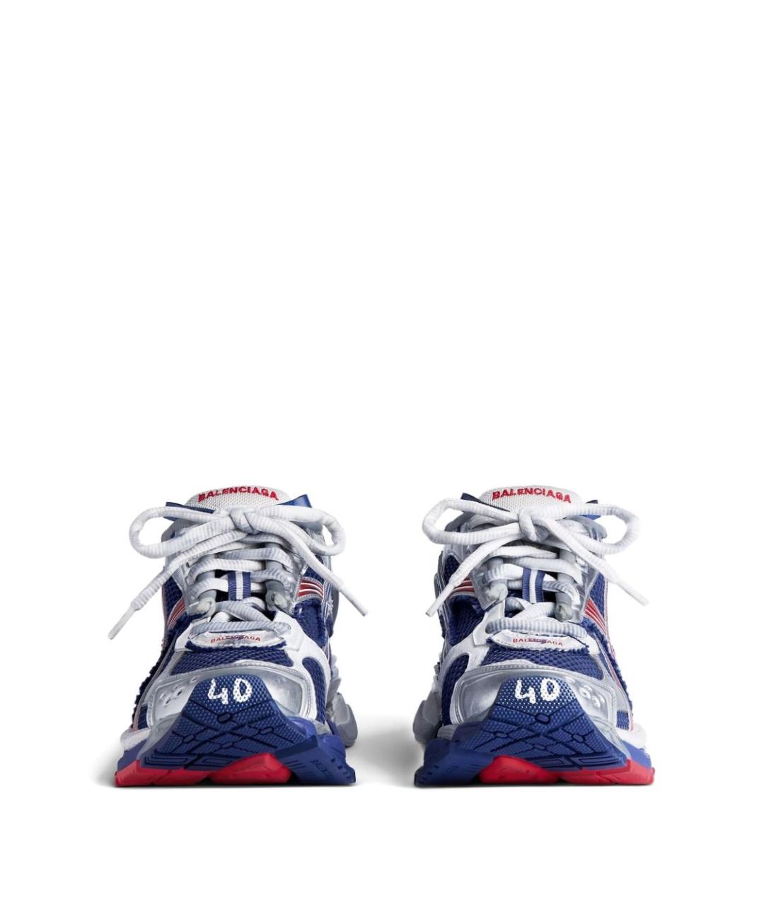 BALENCIAGA Мульти синтетические высокие кроссовки / кеды, фото 3