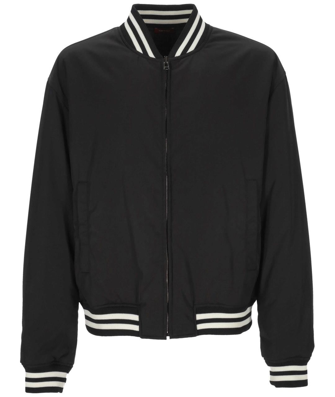 GUCCI Черная полиэстеровая куртка, фото 1