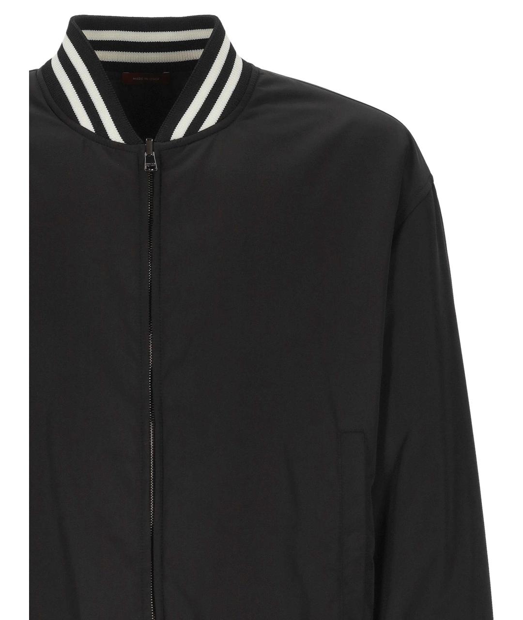 GUCCI Черная полиэстеровая куртка, фото 2