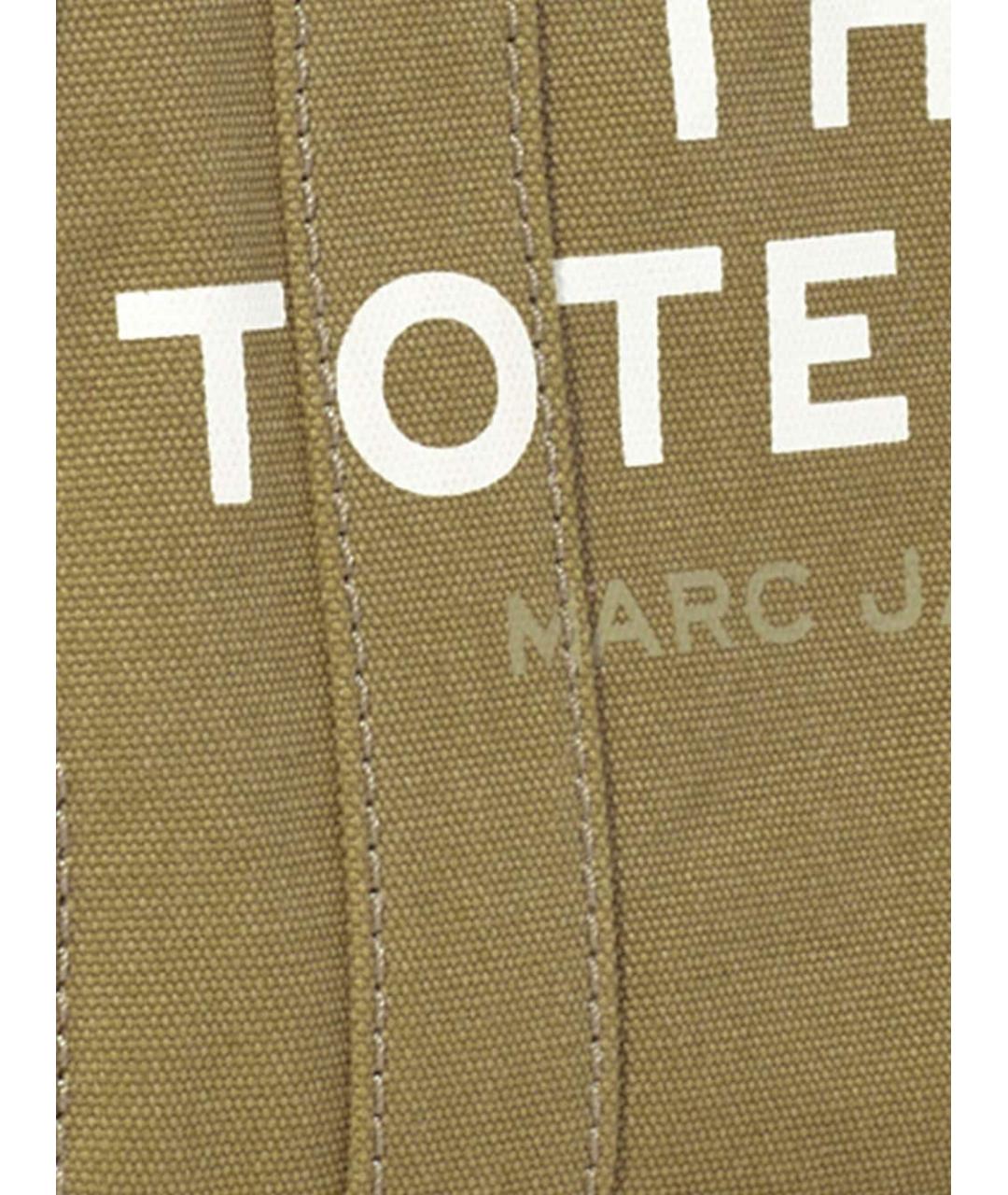 MARC JACOBS Зеленая тканевая сумка тоут, фото 3