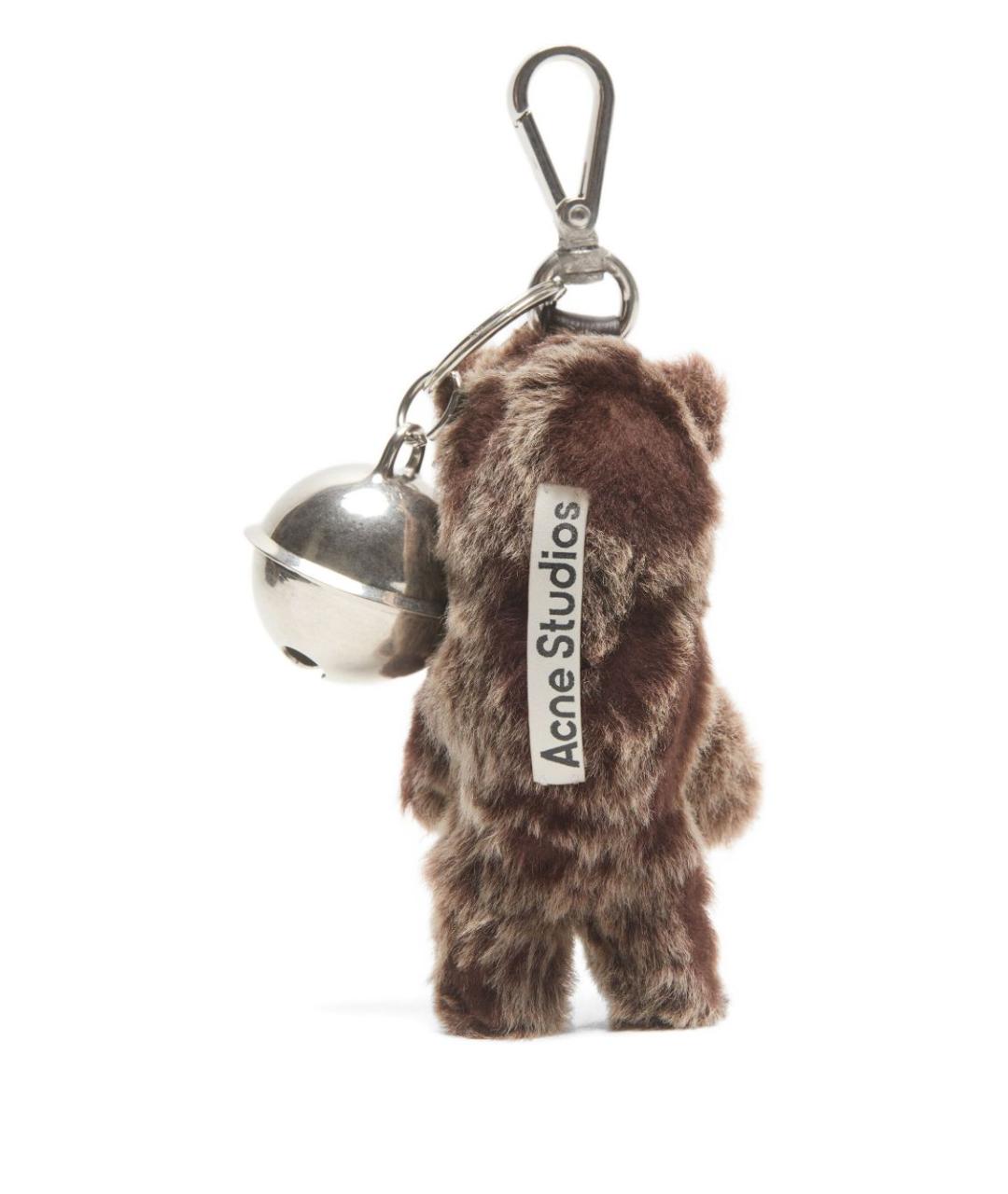 ACNE STUDIOS Коричневый брелок, фото 3