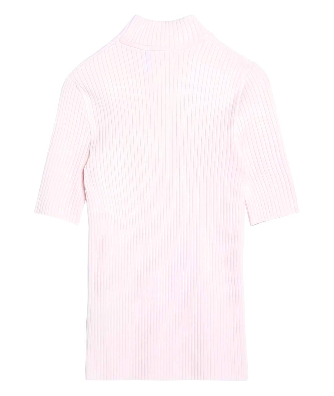 COURREGES Розовый вискозный джемпер / свитер, фото 3
