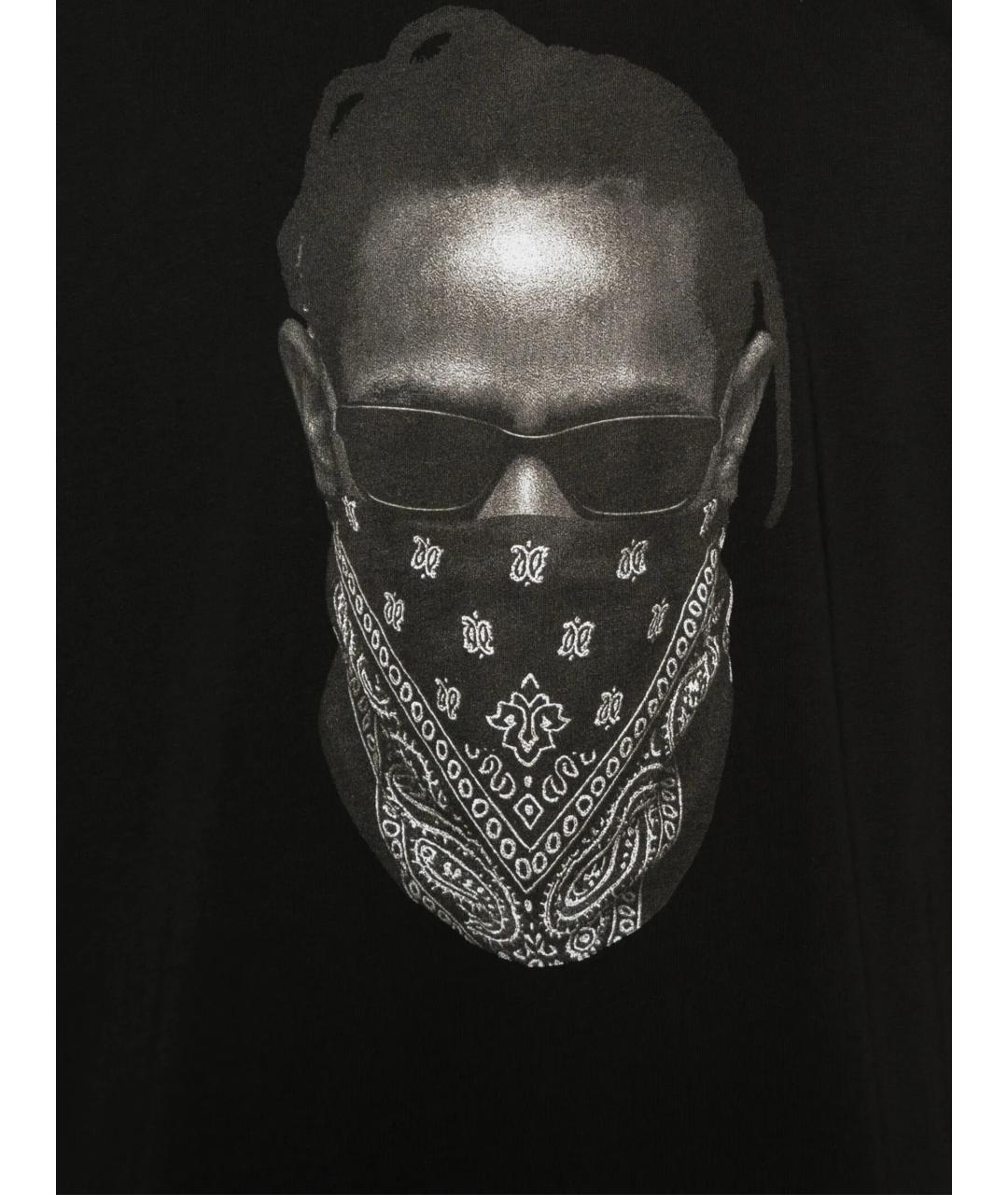 IH NOM UH NIT Черная хлопковая футболка, фото 2