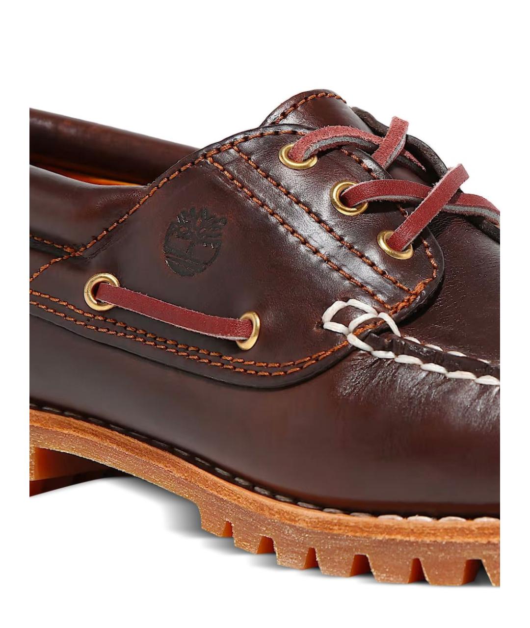 TIMBERLAND Коричневые кожаные лоферы, фото 5