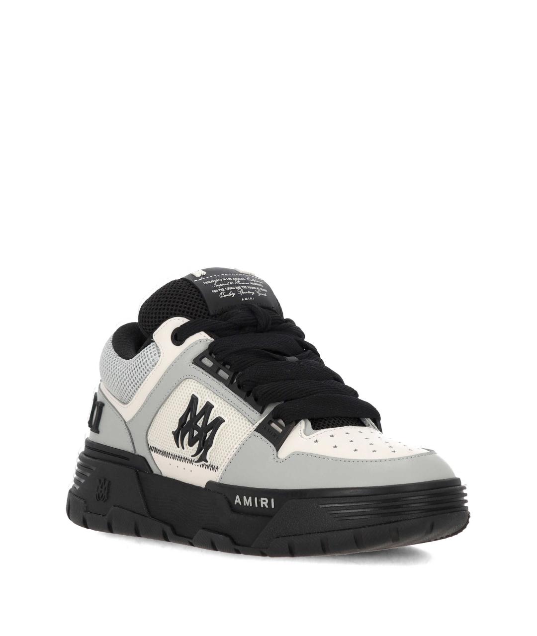 AMIRI Кожаные низкие кроссовки / кеды, фото 2