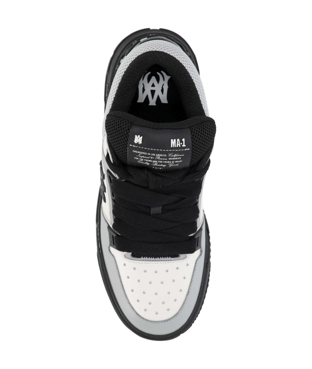 AMIRI Кожаные низкие кроссовки / кеды, фото 4