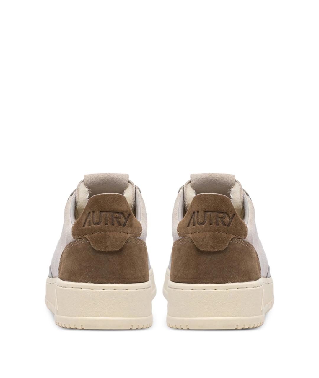 AUTRY Серые замшевые низкие кроссовки / кеды, фото 3