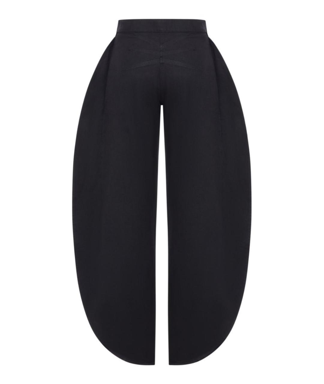 ALAIA Черные хлопковые прямые джинсы, фото 3