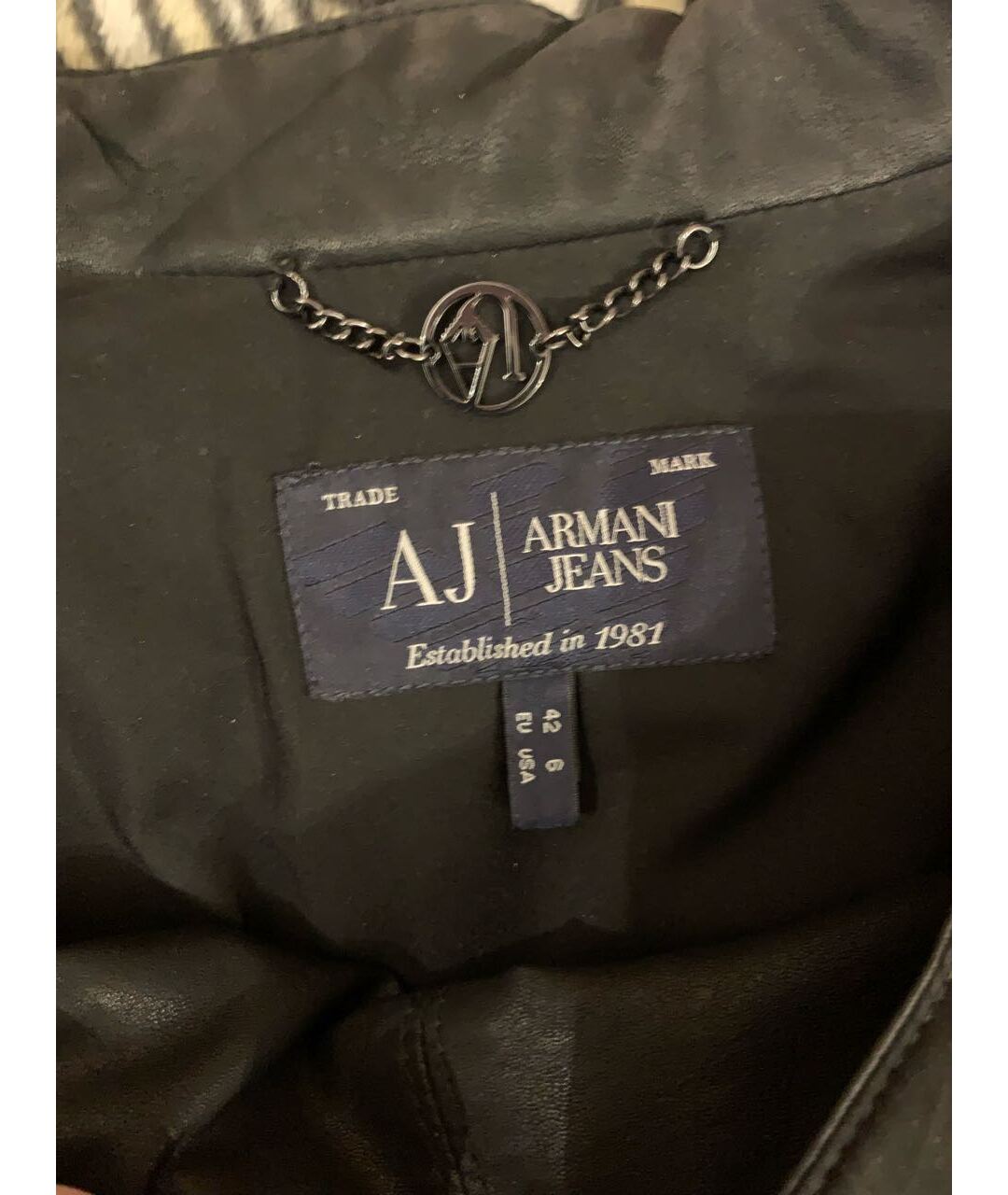 ARMANI JEANS Черный жилет, фото 6