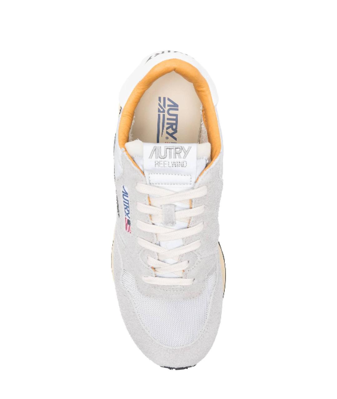 AUTRY Серые замшевые низкие кроссовки / кеды, фото 4