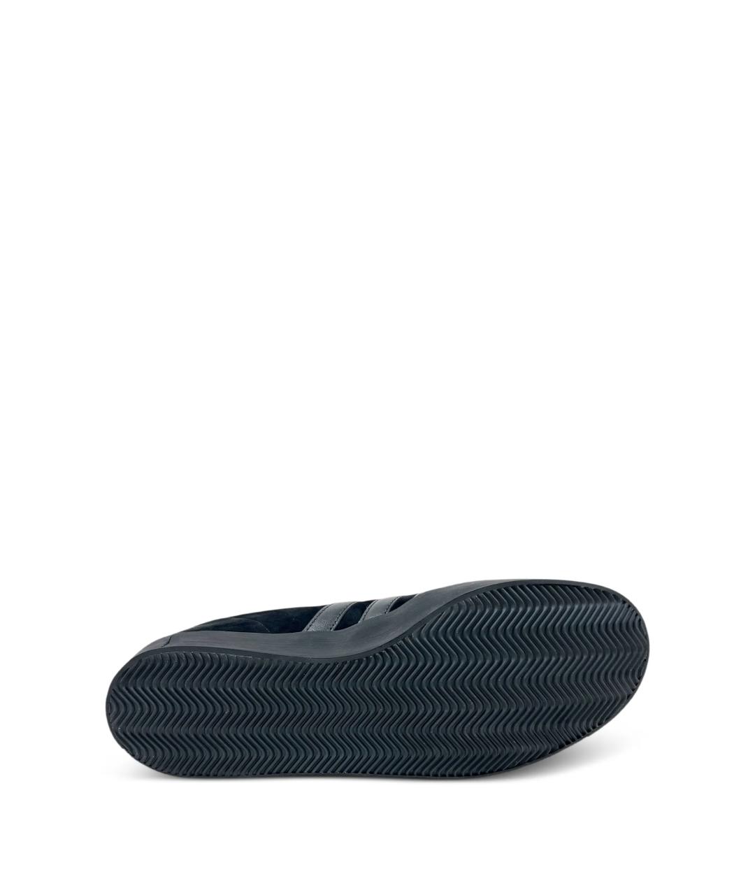 Y-3 Черные замшевые кеды, фото 5